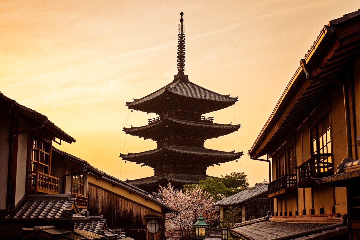 Higashiyama The Joy of Japan at Sunset