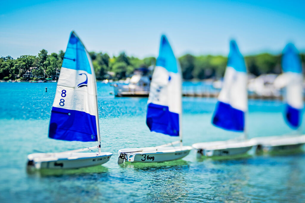 Sailboats in Habor Springs