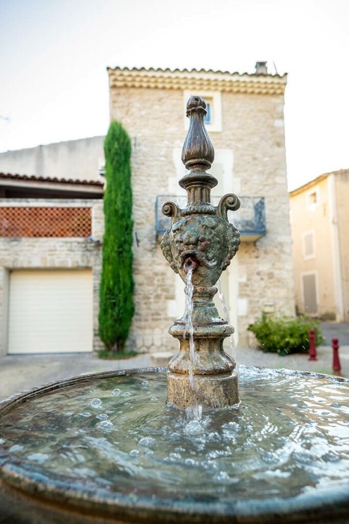 Lagnes Fountain in Provence
